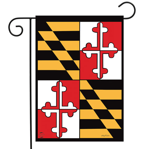 Maryland Garden Flag 12.5" x 18"