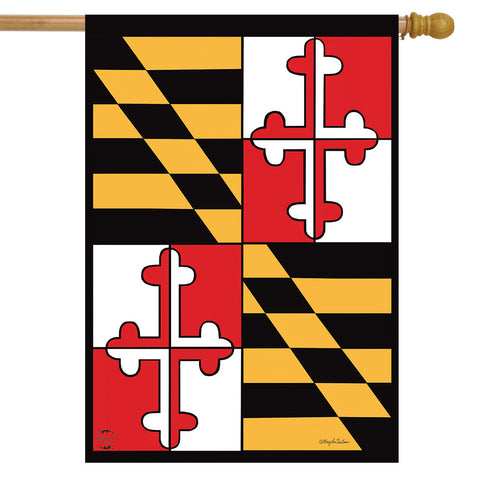 Maryland House Flag 28" x 40"