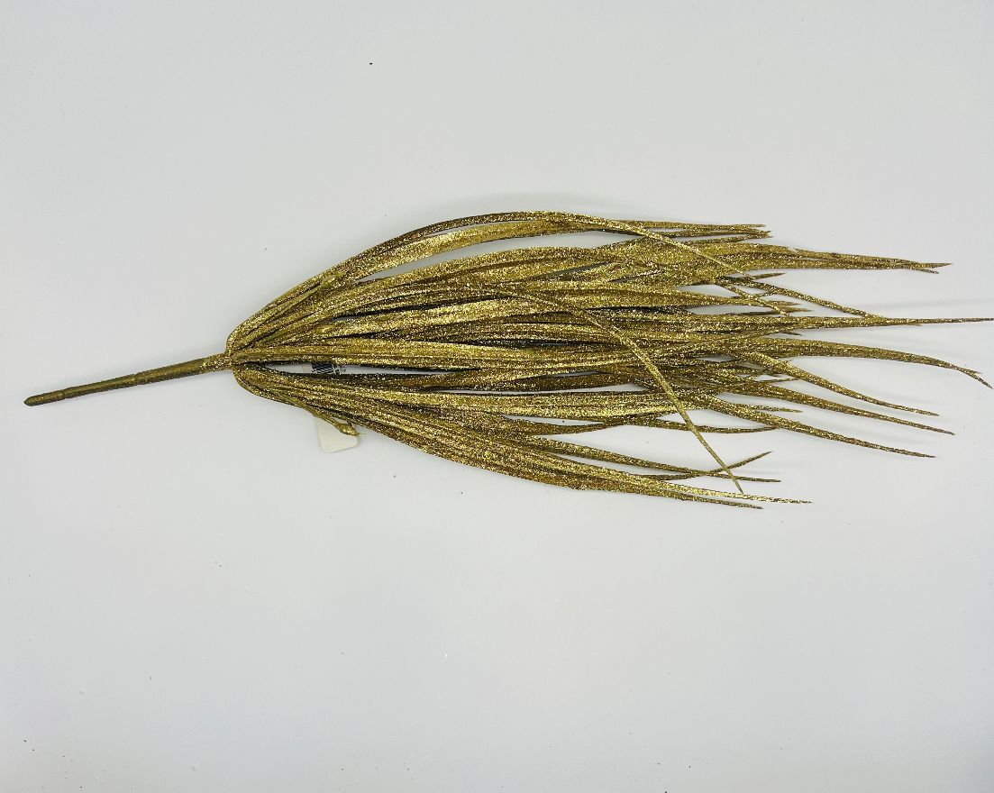 Holiday Gold Sparkle Grass Bush 20"