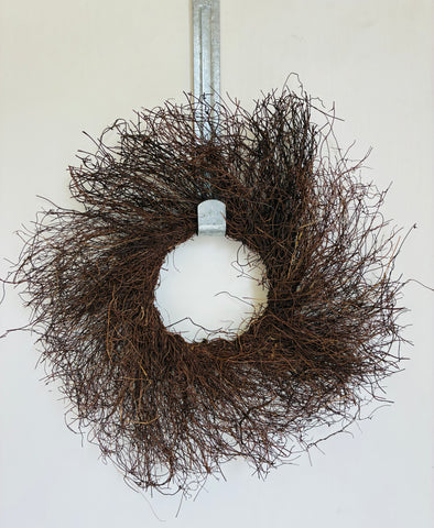 Rattan Vine Sunburst Wreath 20"