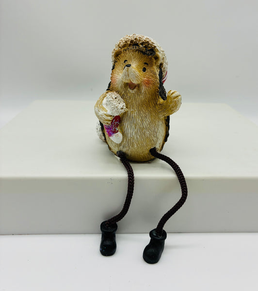 Resin Hedgehog Shelf sitter