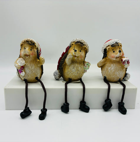 Resin Hedgehog Shelf sitter