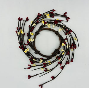 Berry Candle Ring  2.5" Center