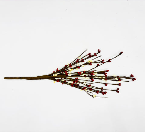 Berry Bush Red/Cream 15"