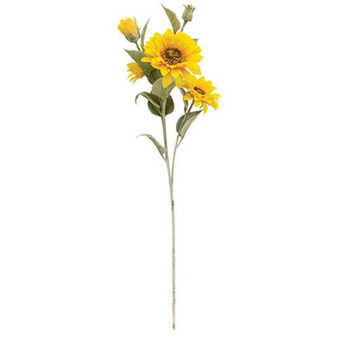 Sunflower bloom spray 26"
