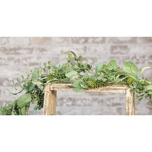 Succulent Garden Garland 4ft