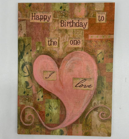 Birthday Greeting card Love
