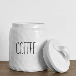 Coffee Keeper Ceramic Jar 8.75"
