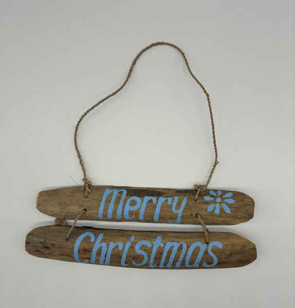 Driftwood Holiday Hanging Sign