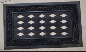 Doormat with Tray (Holds Changeable Insert)