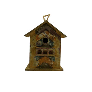 Decorative Bird House 7"