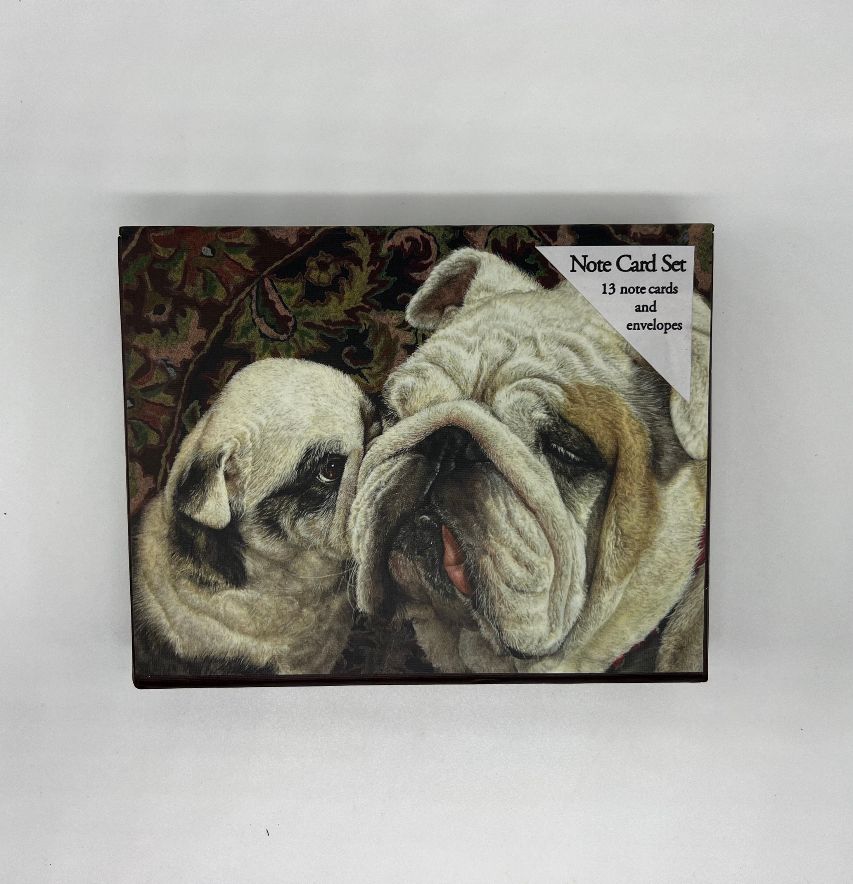 Dog Themed Note Card Set 13 cards