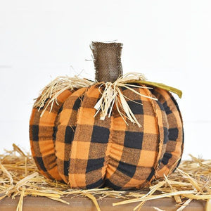 Pumpkin Plush decor 10"