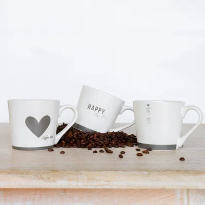 Coffee Mugs Patterned Ceramic 3.62"