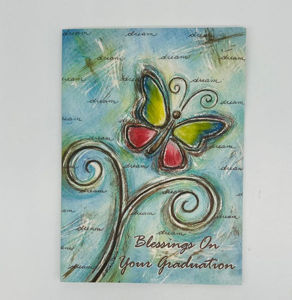 Graduation Blessings Greeting Card