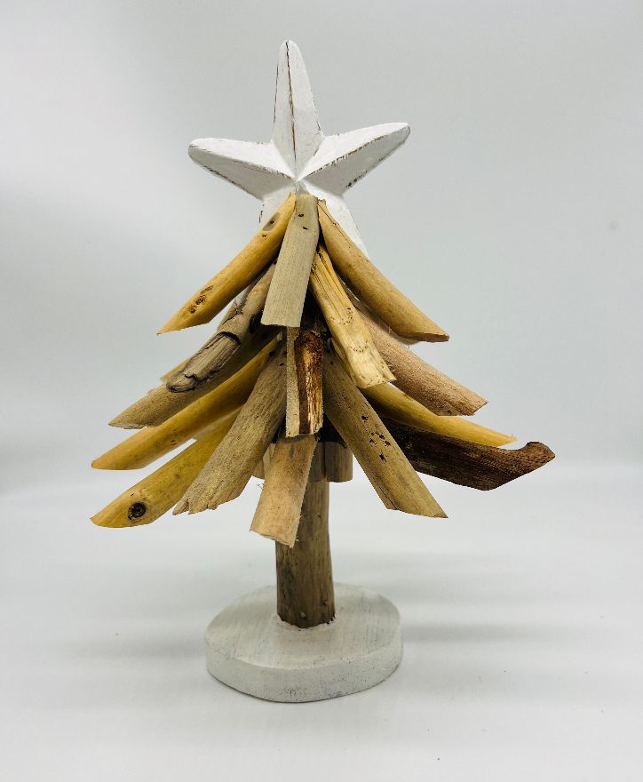 Driftwood Christmas Tree w/star