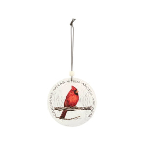 Cardinal Ornament 3.9"