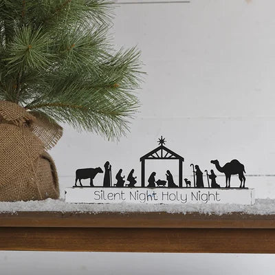 Silent Night Tabletop decor