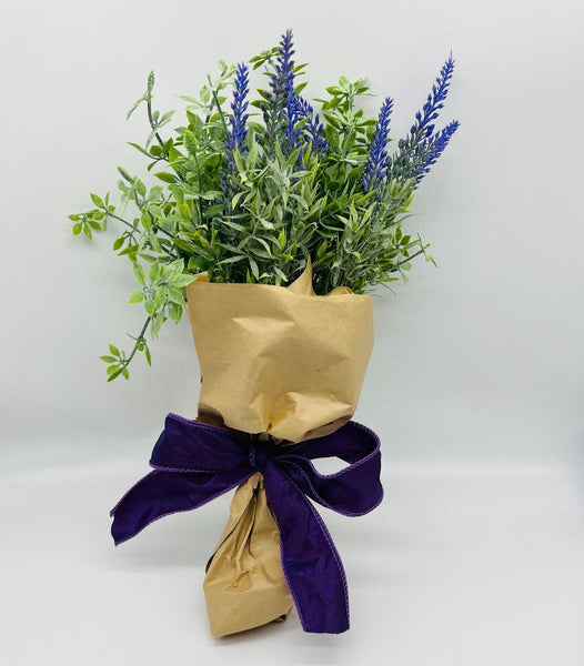 Bouquet in paper wrap