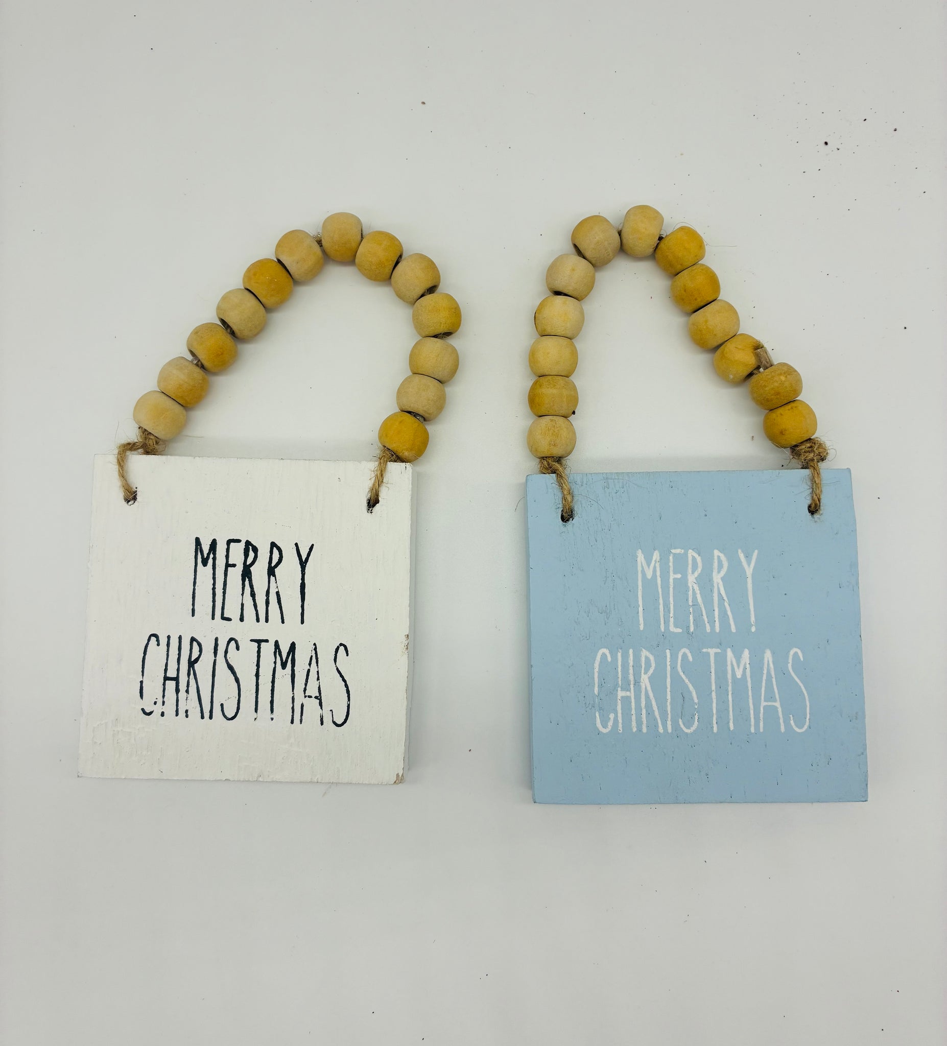 3.5" Beaded Holiday Ornament