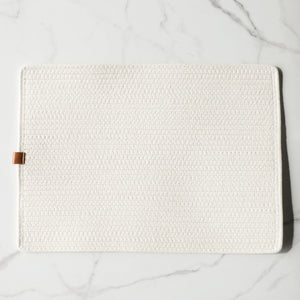 Placemat Ivory Rectangle 18" x 13"
