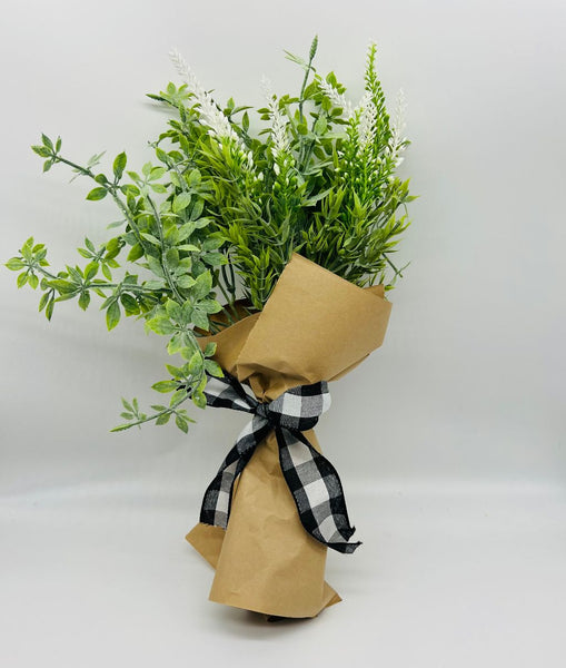 Bouquet in paper wrap