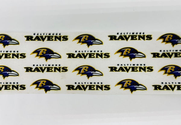 Baltimore Ravens Ribbon 2.5" x 9 Feet