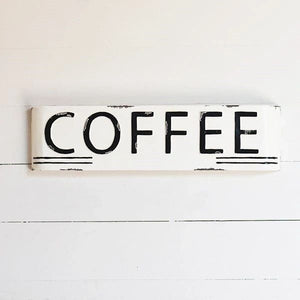 Coffee Marquis Sign 24"