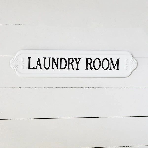 Laundry Tin Sign 24"