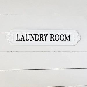 Laundry Tin Sign 24"