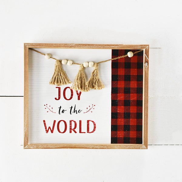 Joy to The World Farmhouse Sign