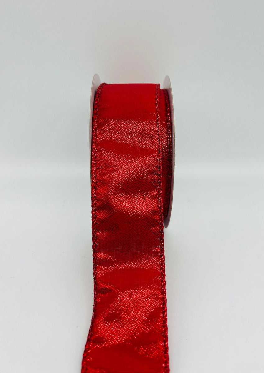 Red Shimmer Ribbon 1.5