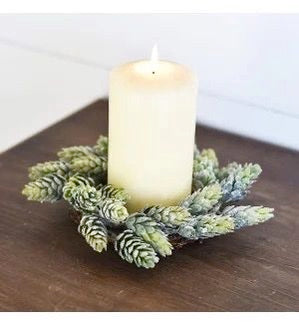 Hop Candle Ring/Wreath 8"