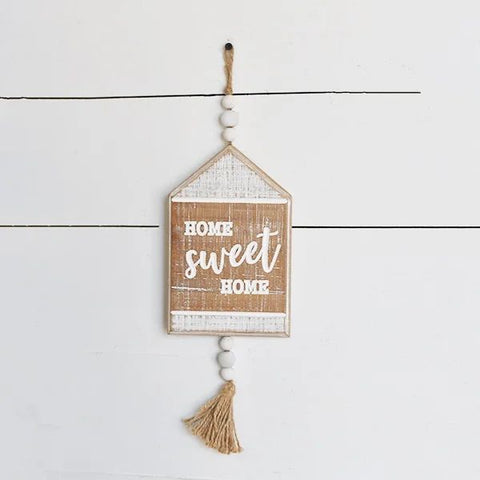 Home Sweet Home Beaded Sign