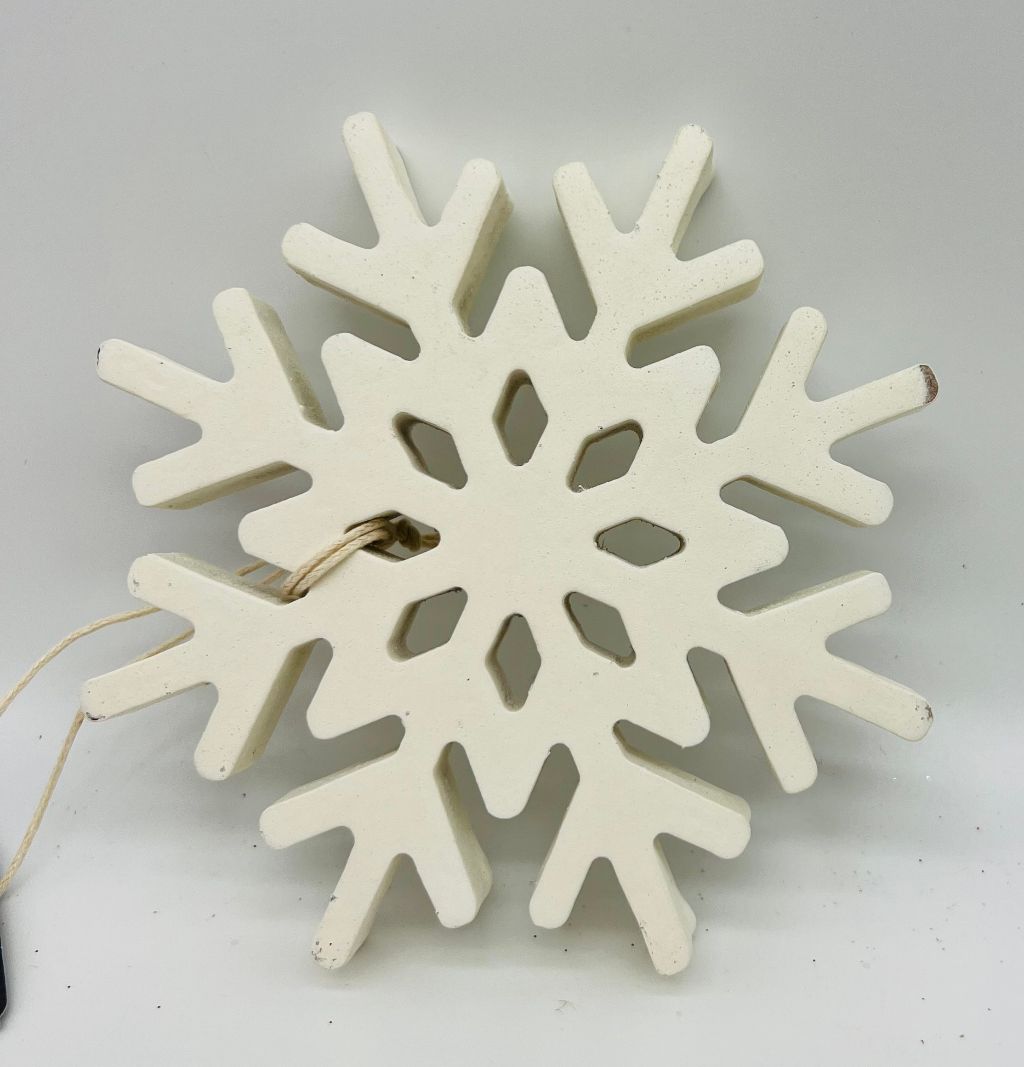 Wood Snowflake 5"