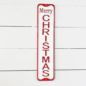 Merry Christmas Tin Sign
