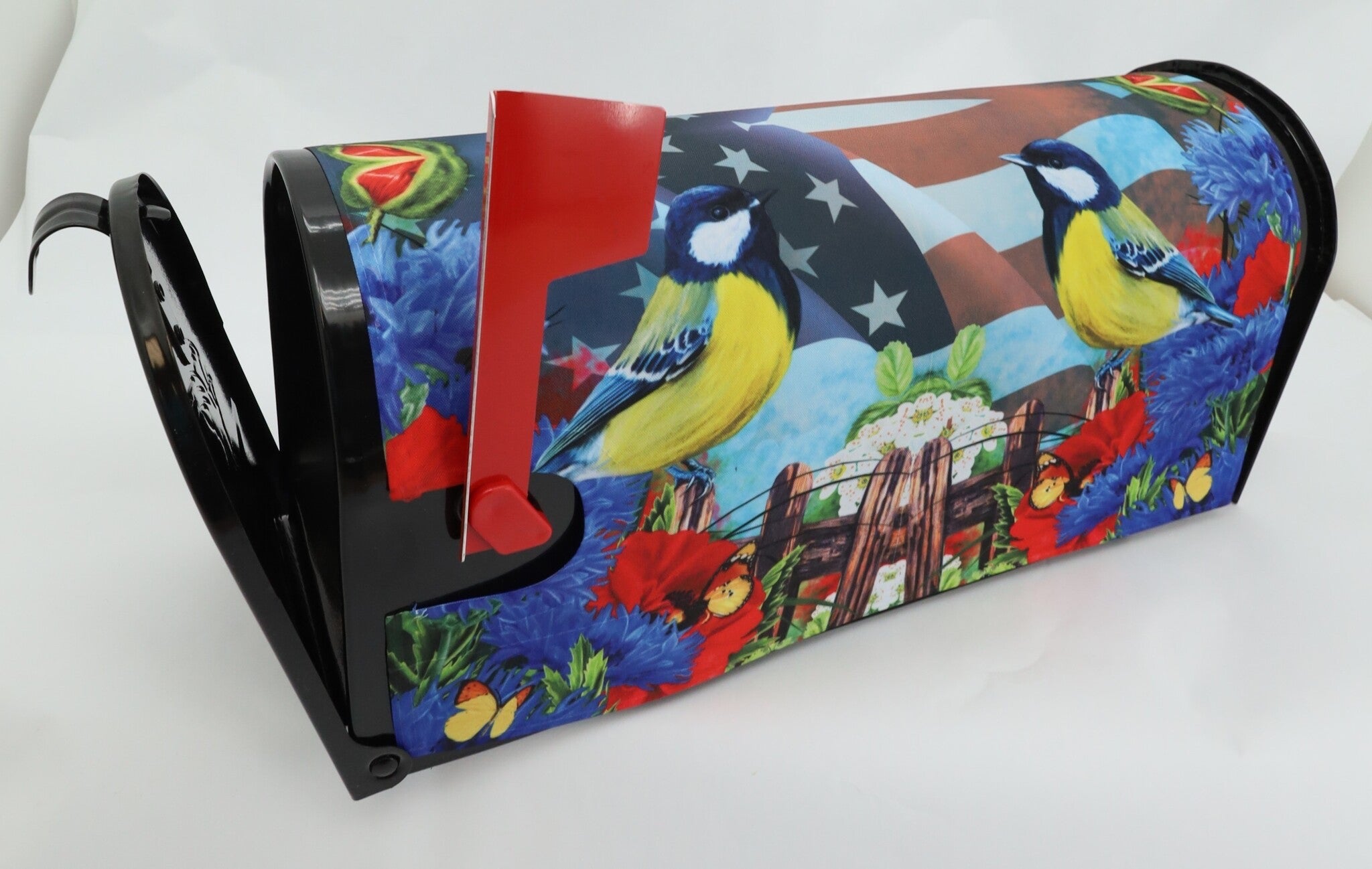 Mailbox Cover Bird & Americana