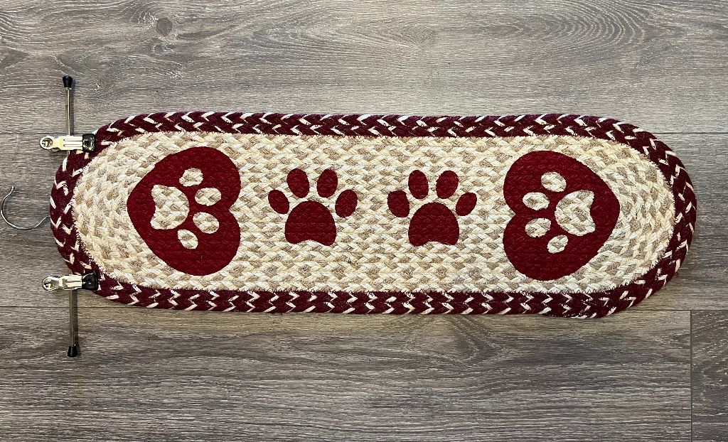 Braided Small Runner Paws 27 x 8