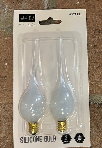 2 Pack Silicone Bulbs