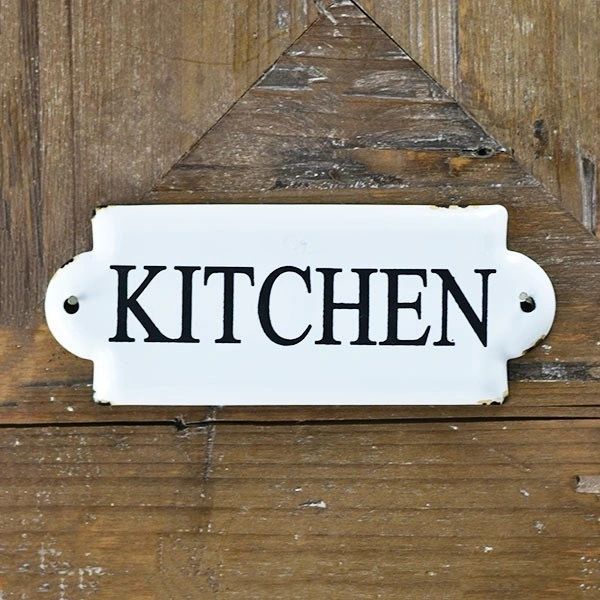 Kitchen Tin Sign 7