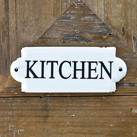 Kitchen Tin Sign 7"