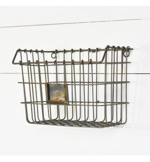 Wire Wall Basket 11" x 8"